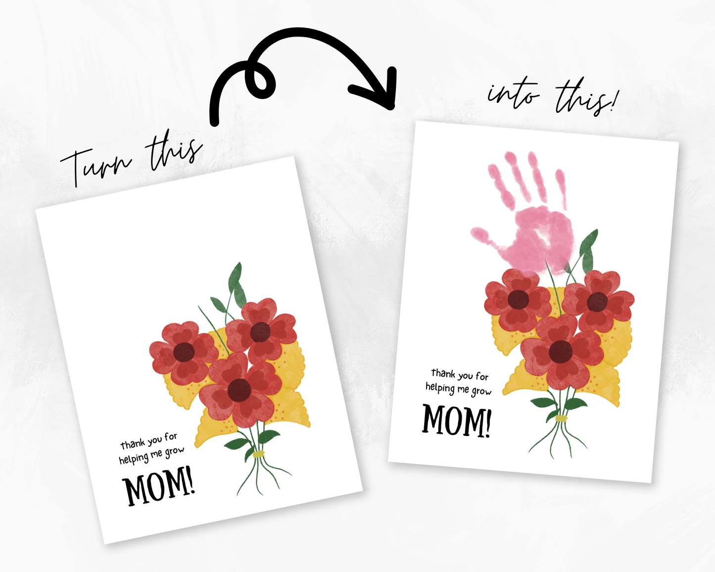 Mother's Day Handprint Art