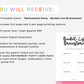 Retirement Party Game - Bucket List Brainstorm