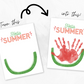 Summer Handprint Art