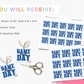 Baseball Game Day Treat Tags