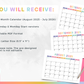 2025-2026 School Year Calendar (Fillable PDF)