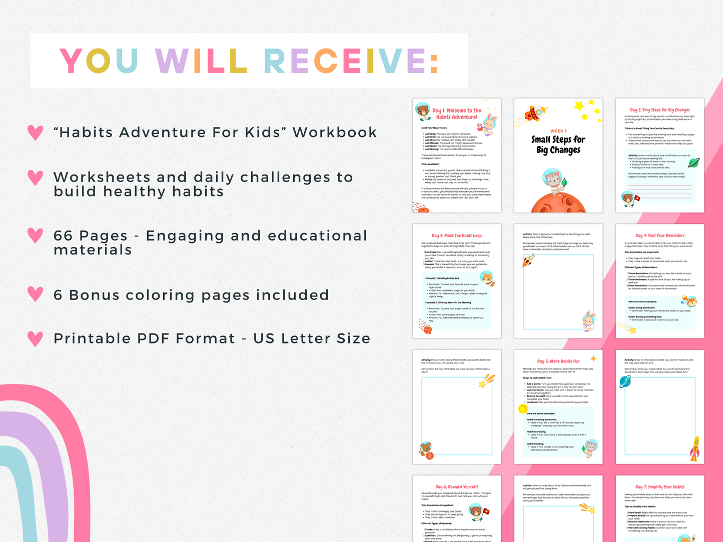 Habits Adventure for Kids Workbook