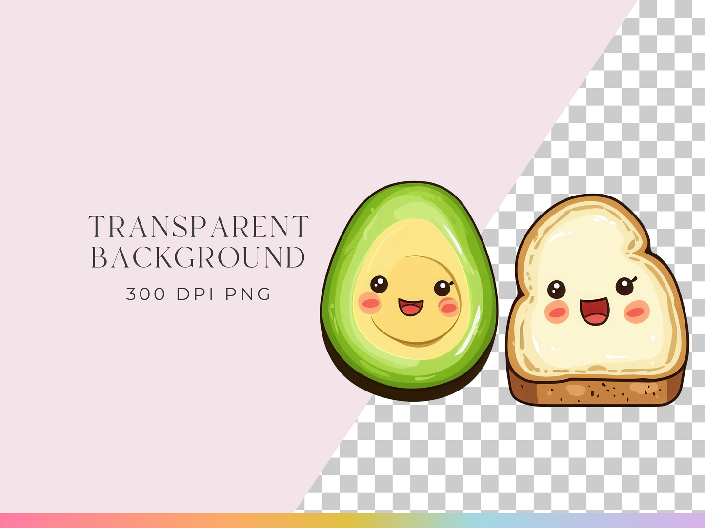 Avocado Toast - $1 Single Clipart