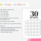 30 Reasons You're So Loved - Birthday Keepsake