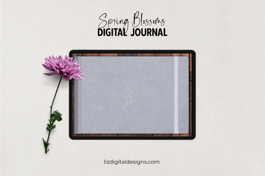 Spring Blossoms Digital Journal [Undated]