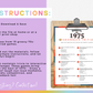 Born in 1975 Party Game Pack
