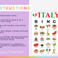 Italy Bingo Cards