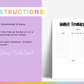 Weekly Habit Tracker (Planner Insert)