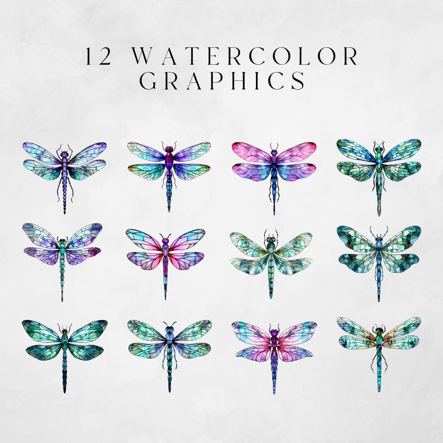 Dragonfly Dreams Clipart Pack