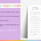 "Place Your Bets" Wedding Prop Bet Game