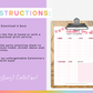 Galentine's Day Party Planner Sheet
