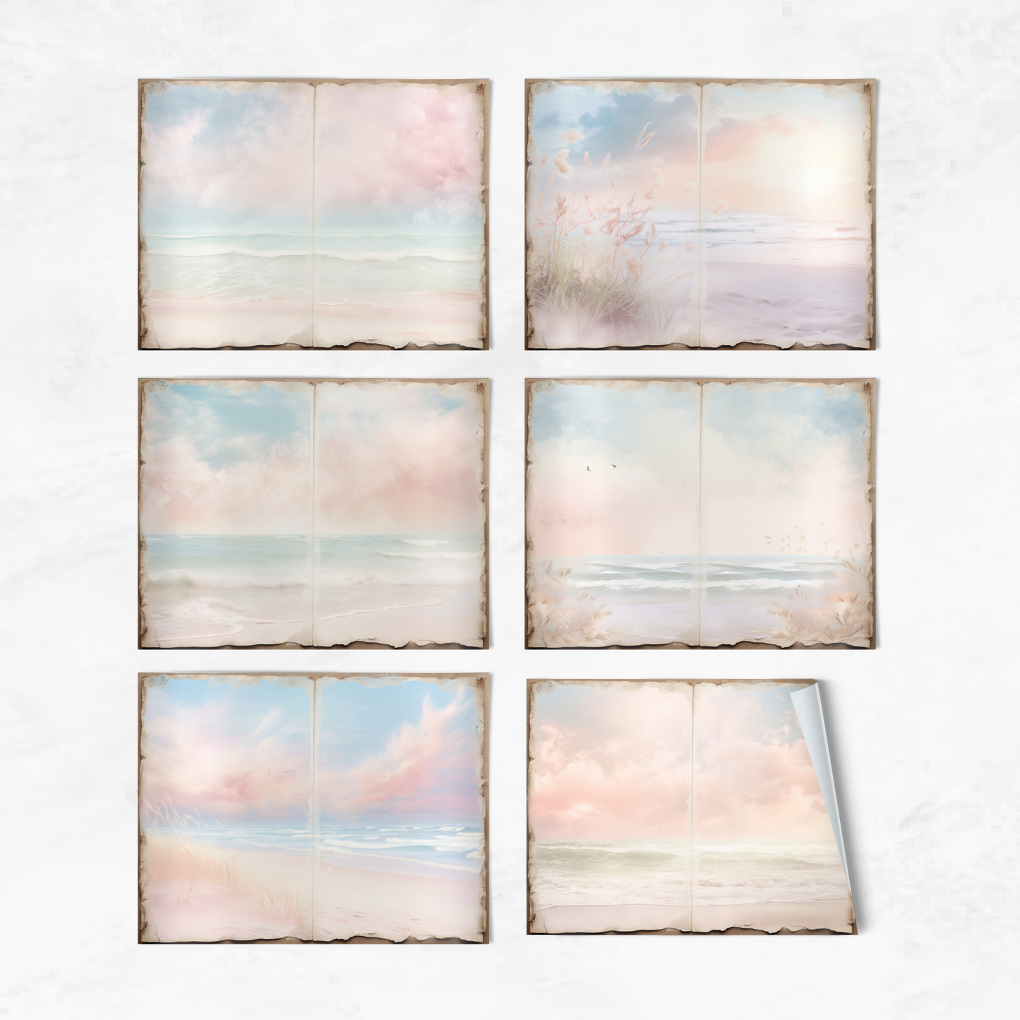 Beachscape Vol 1 - Junk Journal & Scrapbooking Papers