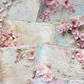 Lace & Pink Florals - Junk Journal & Scrapbooking Paper