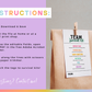 Team Survival Kit Tags