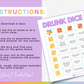Drunk Dice - Born in 1986 Edition