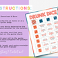 Drunk Dice - Born in 1975 Edition