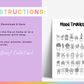 Plants Mood Tracker (Planner Insert)