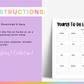 Yearly To-Do List (Planner Insert)