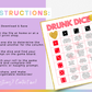 Drunk Dice - Naughty Valentine's Day Edition