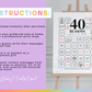 40 Reasons You're So Loved - Birthday Keepsake