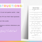 "Betting on Forever" Wedding Prop Bet Game