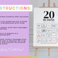 20 Reasons You're So Loved - Birthday Keepsake