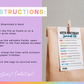 40th Birthday Survival Kit Tags