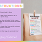 30th Birthday Survival Kit Tags