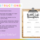 Retirement Party Game - Bucket List Brainstorm