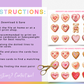 Valentine's Day Cookies Memory Game