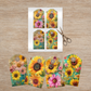 Sunflowers - Junk Journal Tags