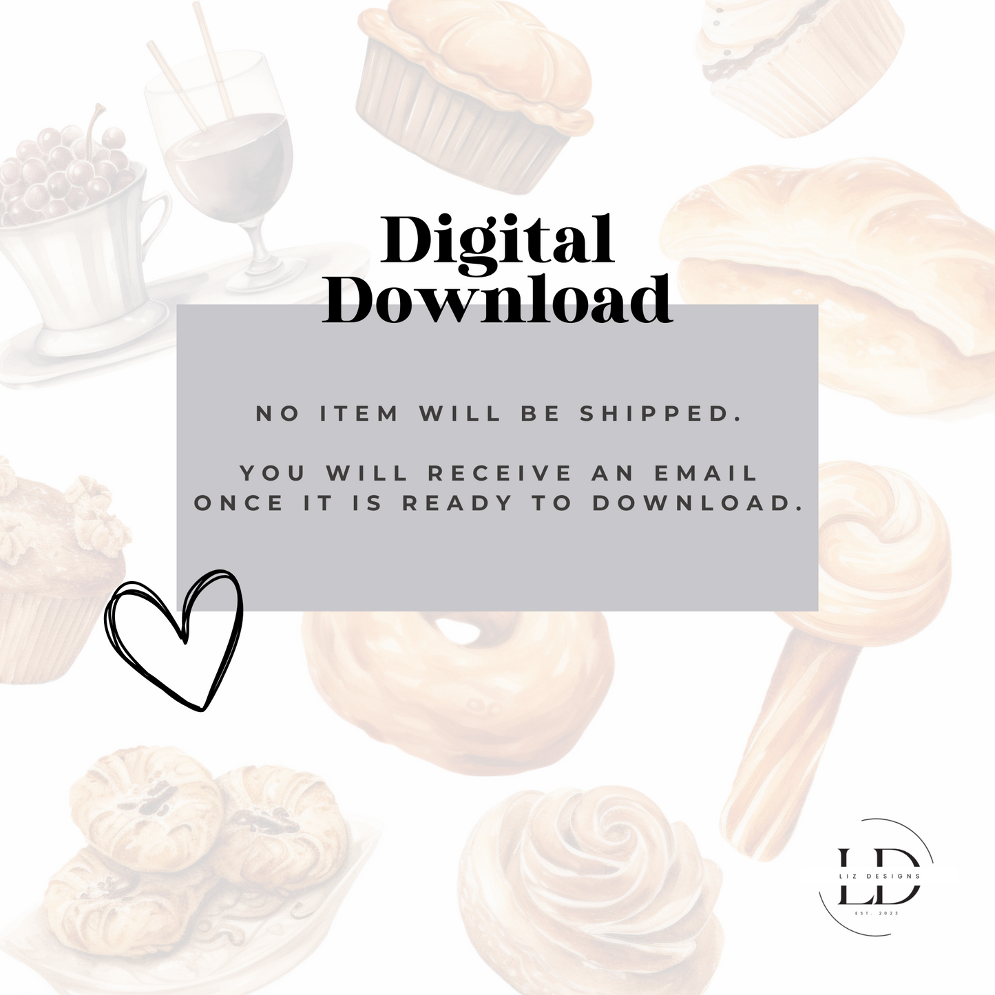 Bakery Bliss Digital Sticker Pack