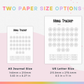 Chinese Blossoms Mood Tracker (Planner Insert)