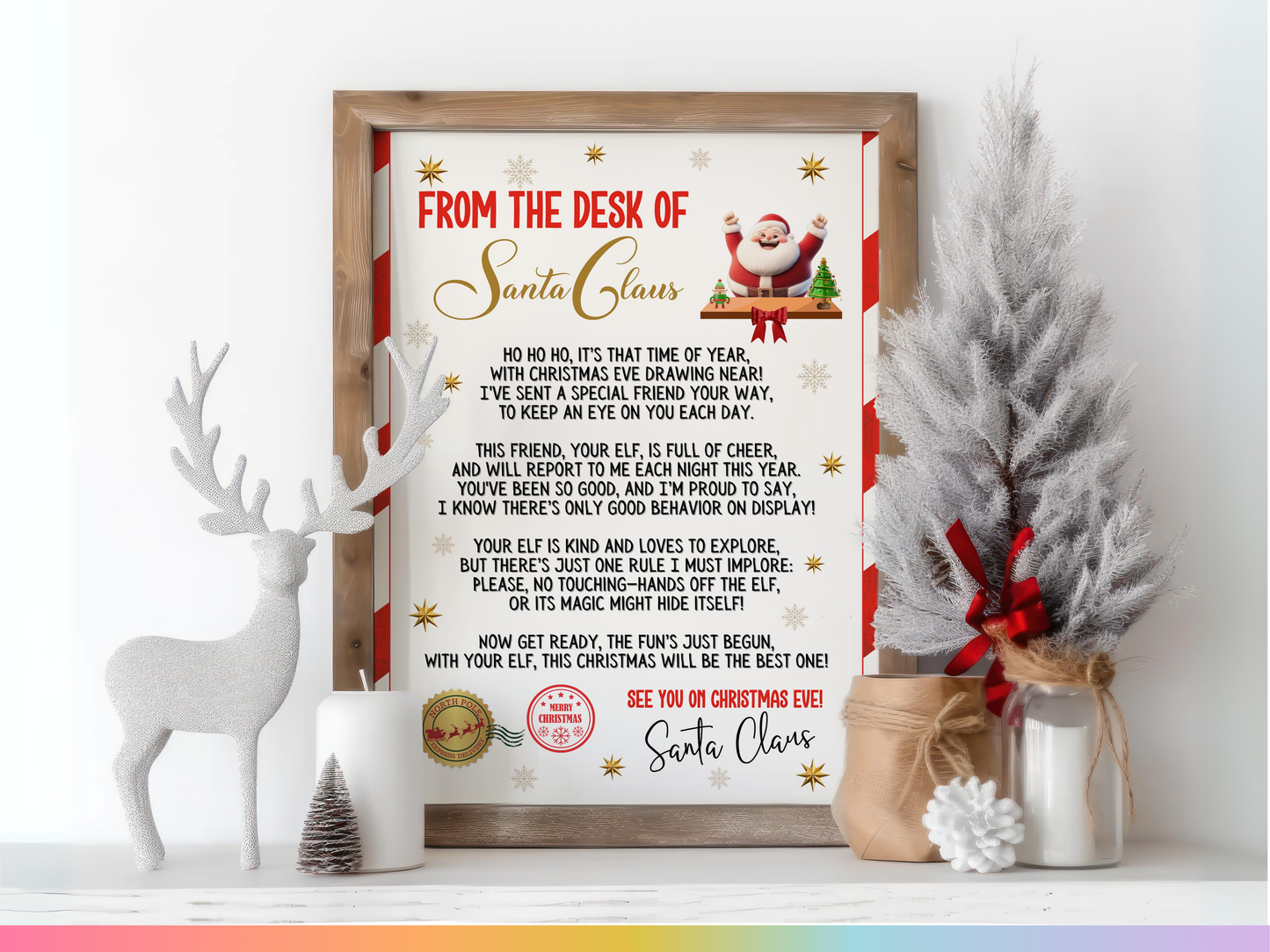 Holiday Elf Letter Kit