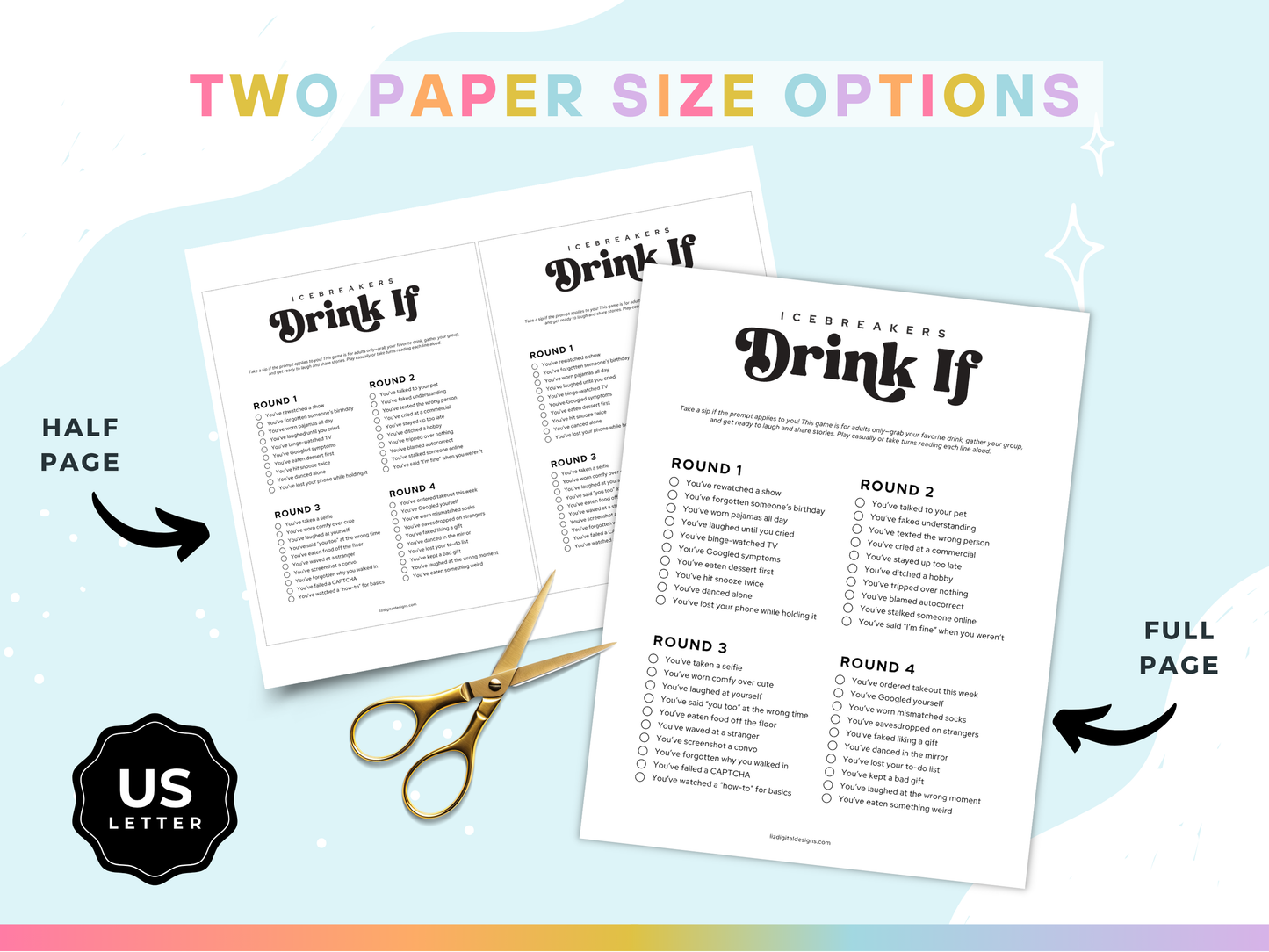 Icebreakers Party Game - Drink If