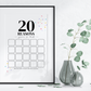 20 Reasons You're So Loved - Birthday Keepsake