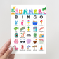 Summer Bingo Cards