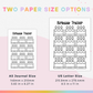 Birthday Tracker (Planner Insert)