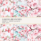 Sakura Branches (Cherry Blossom) Digital Papers