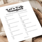 Icebreakers Party Game - Let's Talk Numbers