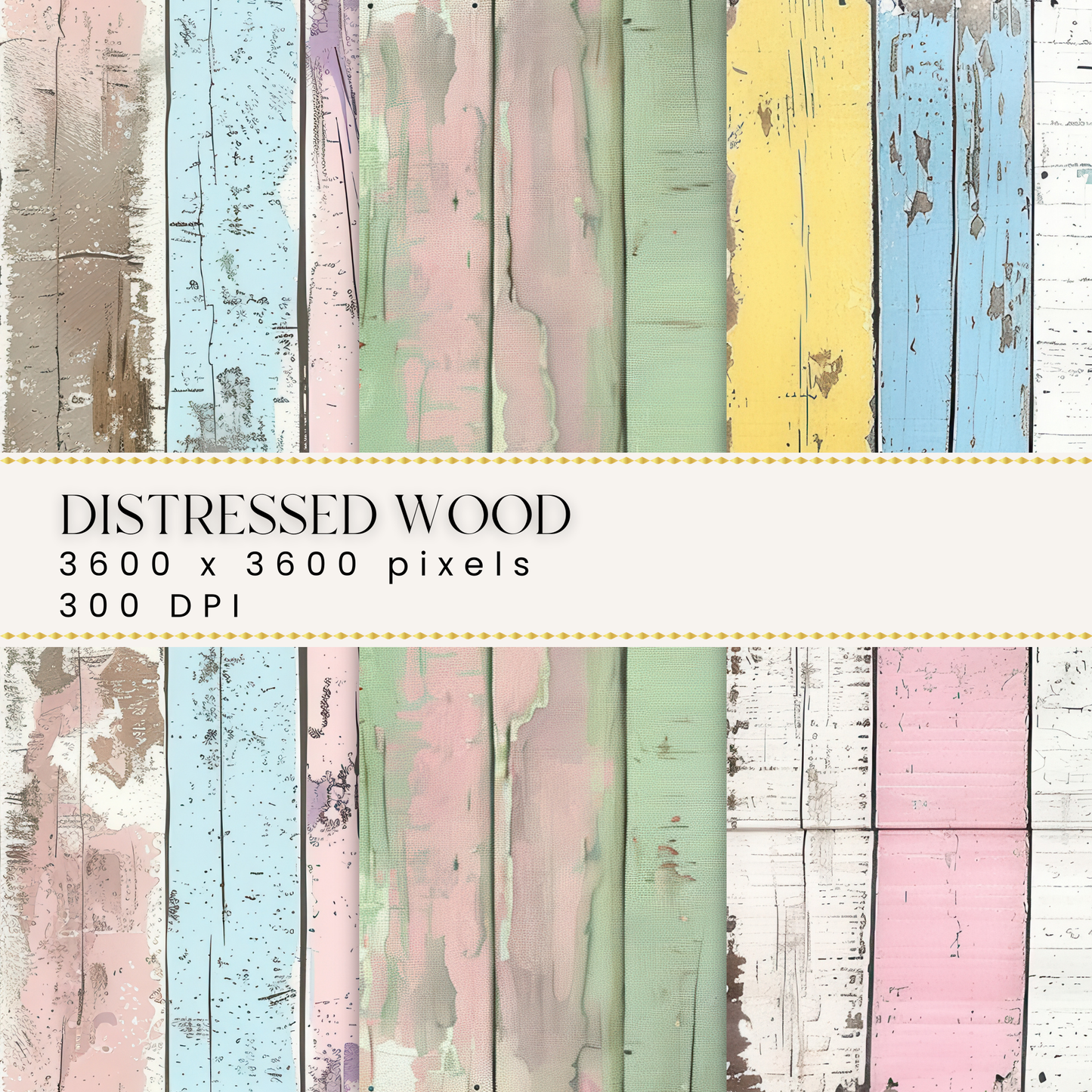 Distressed Wood Digital Papers