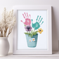 Spring Handprint Art