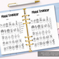 Plants Mood Tracker (Planner Insert)