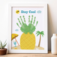 Summer Handprint Art