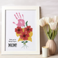 Mother's Day Handprint Art