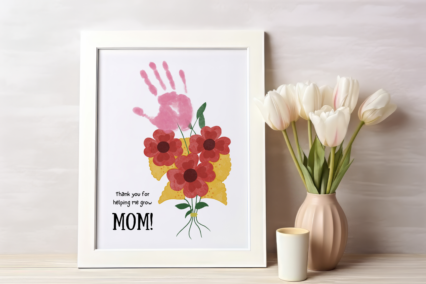 Mother's Day Handprint Art