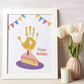 Birthday Handprint Art