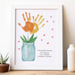 Valentine's Day Handprint Art