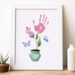 Spring Handprint Art