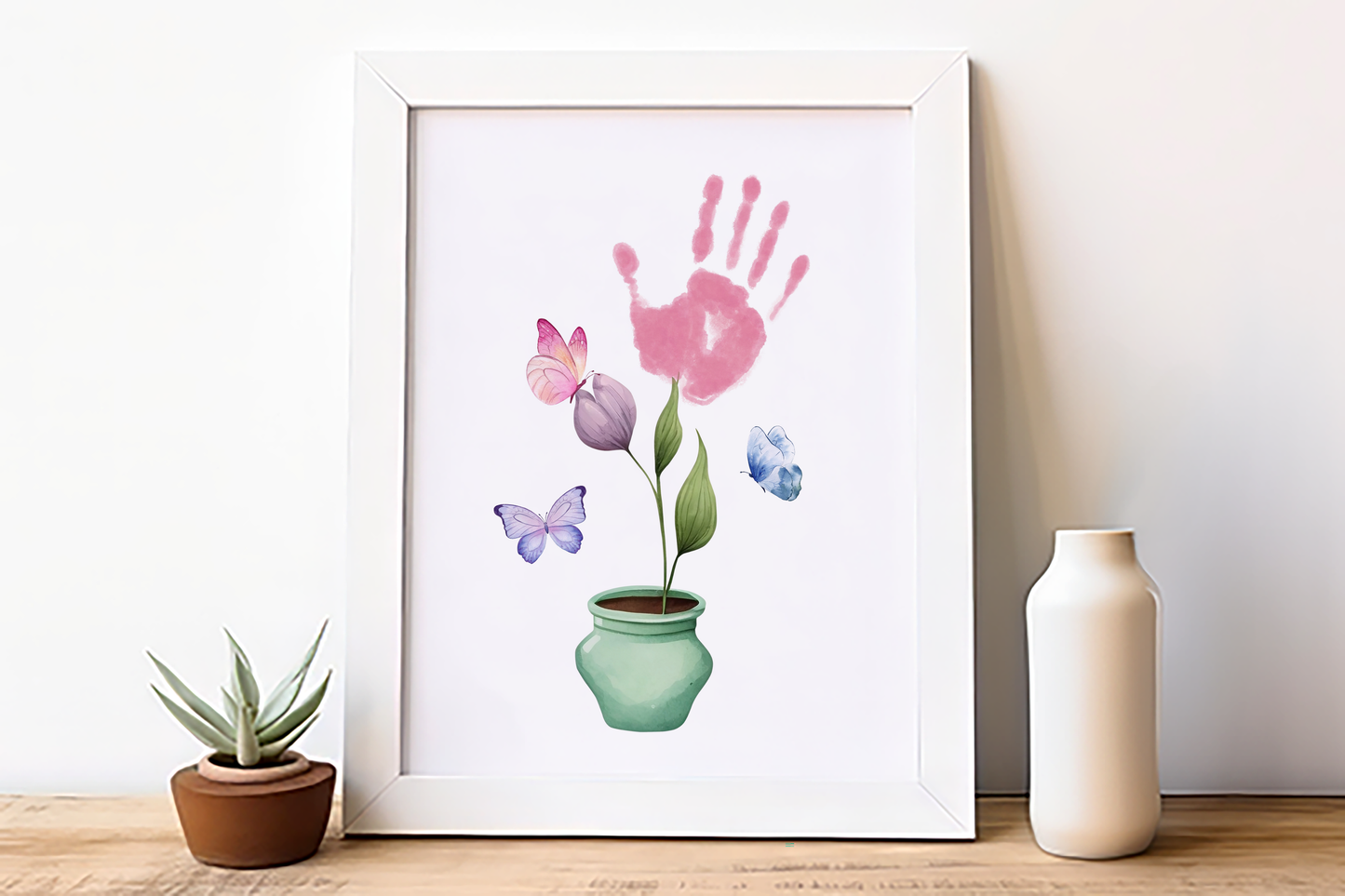 Spring Handprint Art